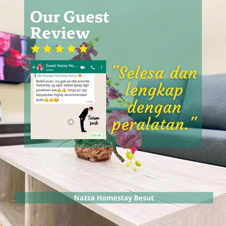 Nazza Homestay Besut With Pool Near Jetty To Perhentian Kampung Raja Exterior foto